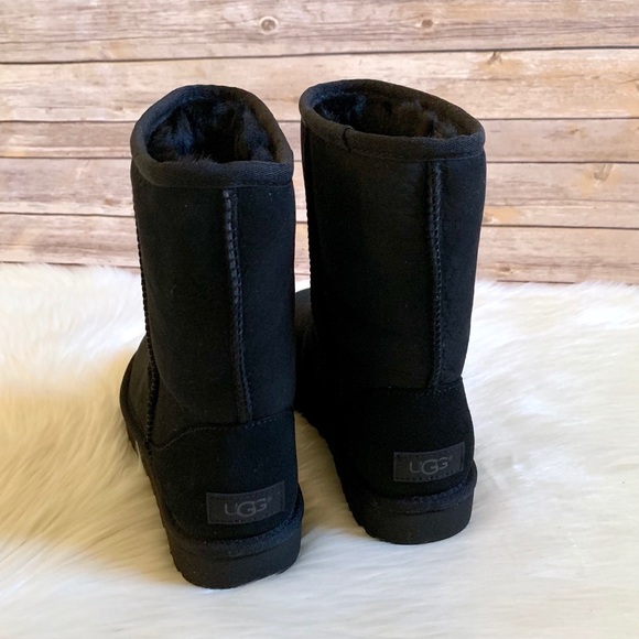 UGG Black Classic Short II Boots - Picture 5 of 8